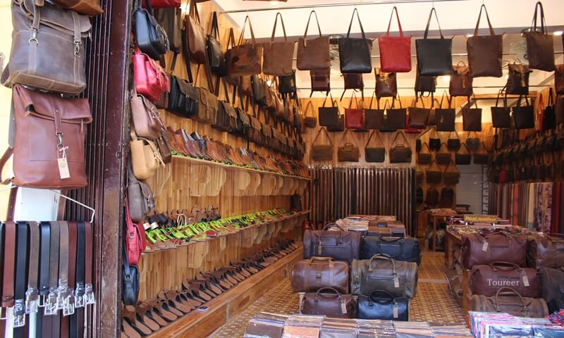A leather shop in Hoi An Ancient Town